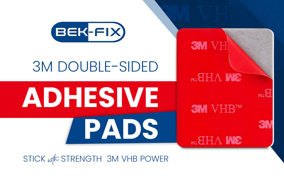 3M VHB Pads, Self Adhesive For SJCAM, GoPro, Dashcam, Nextbase, 40x30mm, 10 Pads