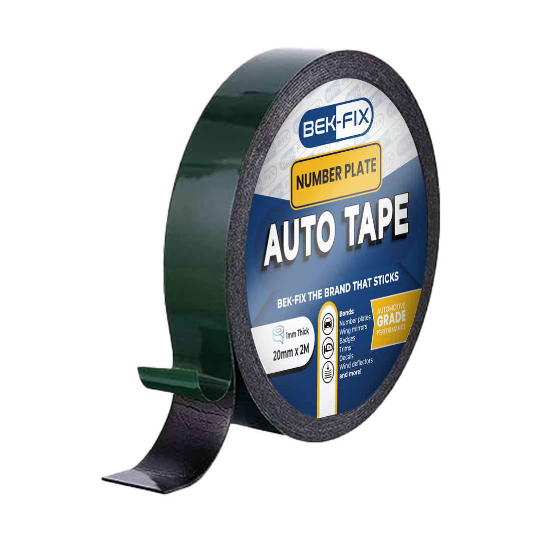 Number Plate Adhesive Tape, Registration Plate Sticky Tape, Double Sided Roll of License Plate Adhesive Tape, Auto Tape, Mounting Tape