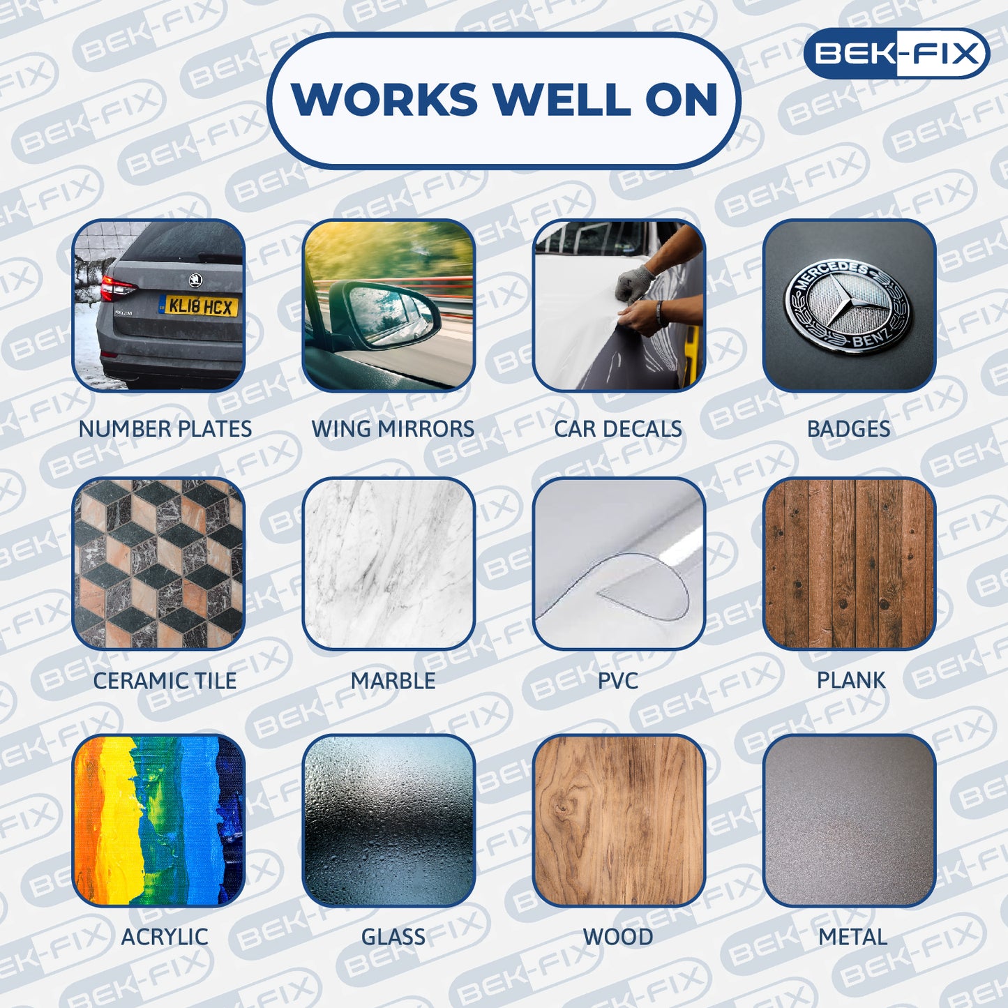 Number Plate Adhesive Tape, Registration Plate Sticky Tape, Double Sided Roll of License Plate Adhesive Tape, Auto Tape, Mounting Tape