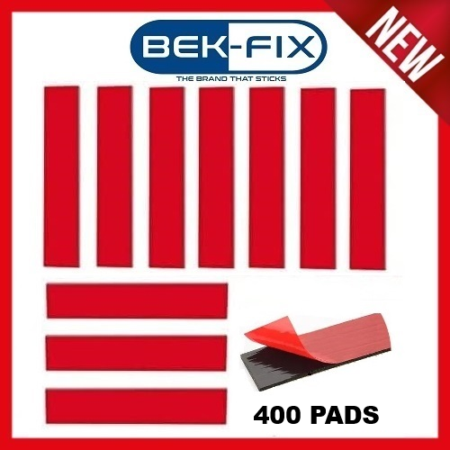 Number Plate Sticky Pads Double Sided Adhesive Tape Strips License Plate Holders 2mm Thick