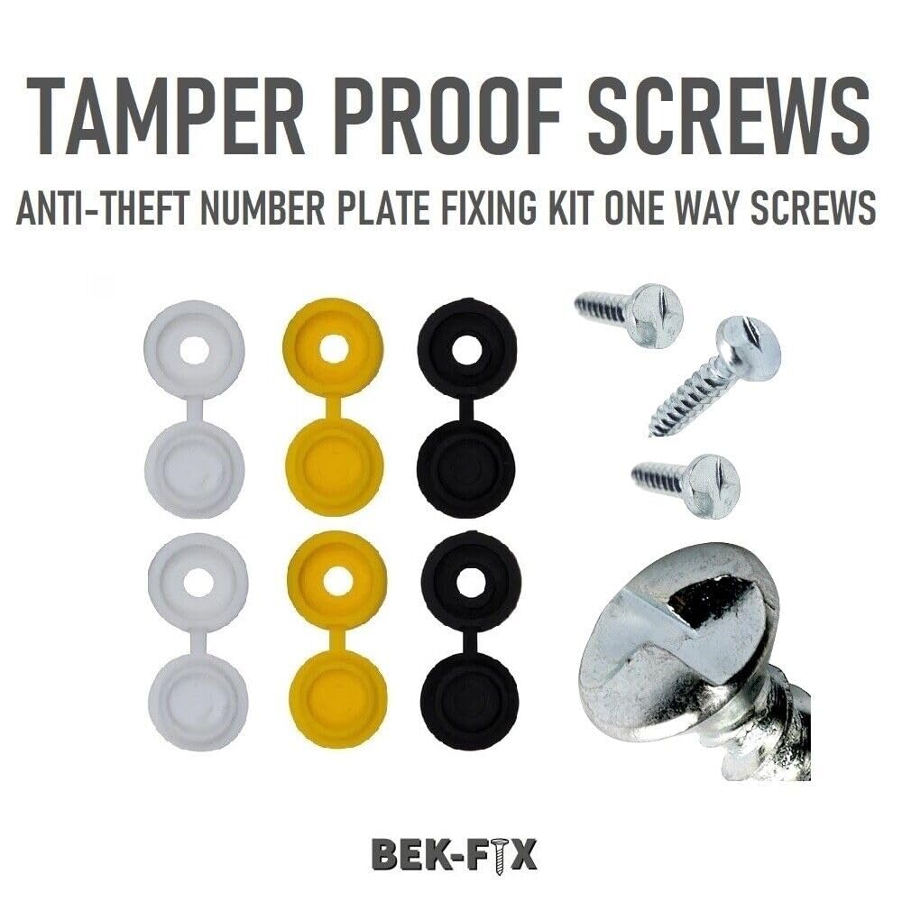 Anti-Theft Screws Number Plate Screws Tamper Proof Clutch Head Security Screws