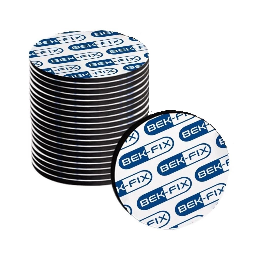 BEK-FIX® Double Sided Sticky Pads Foam Adhesive Mounting Pad Arts Craft DIY Round Qty 10