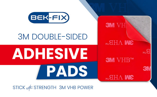 3M VHB Pads, Self Adhesive For SJCAM, GoPro, Dashcam, Nextbase, 40x30mm, 10 Pads