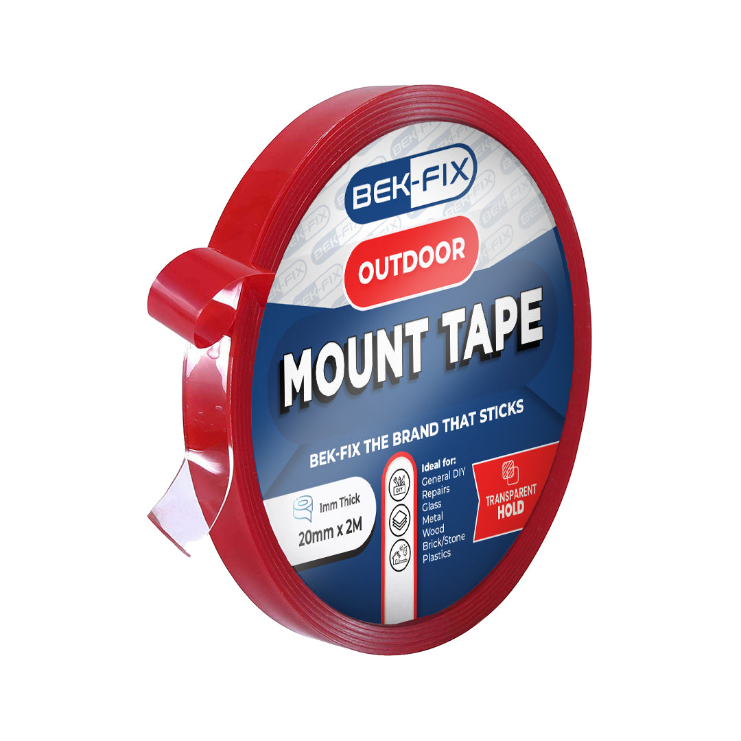 Mounting Tape, Heavy Duty Double Sided Mount Tape, Waterproof Adhesive for Brick, Glass & Metal, No Screws Nails or Glue, Indoor Outdoor use