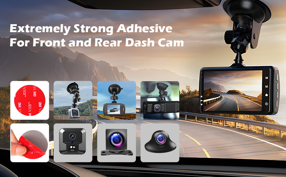 3M Sticky Pads Acrylic Double Sided Strong Foam Adhesive Mounting Pad Round 20 Pack