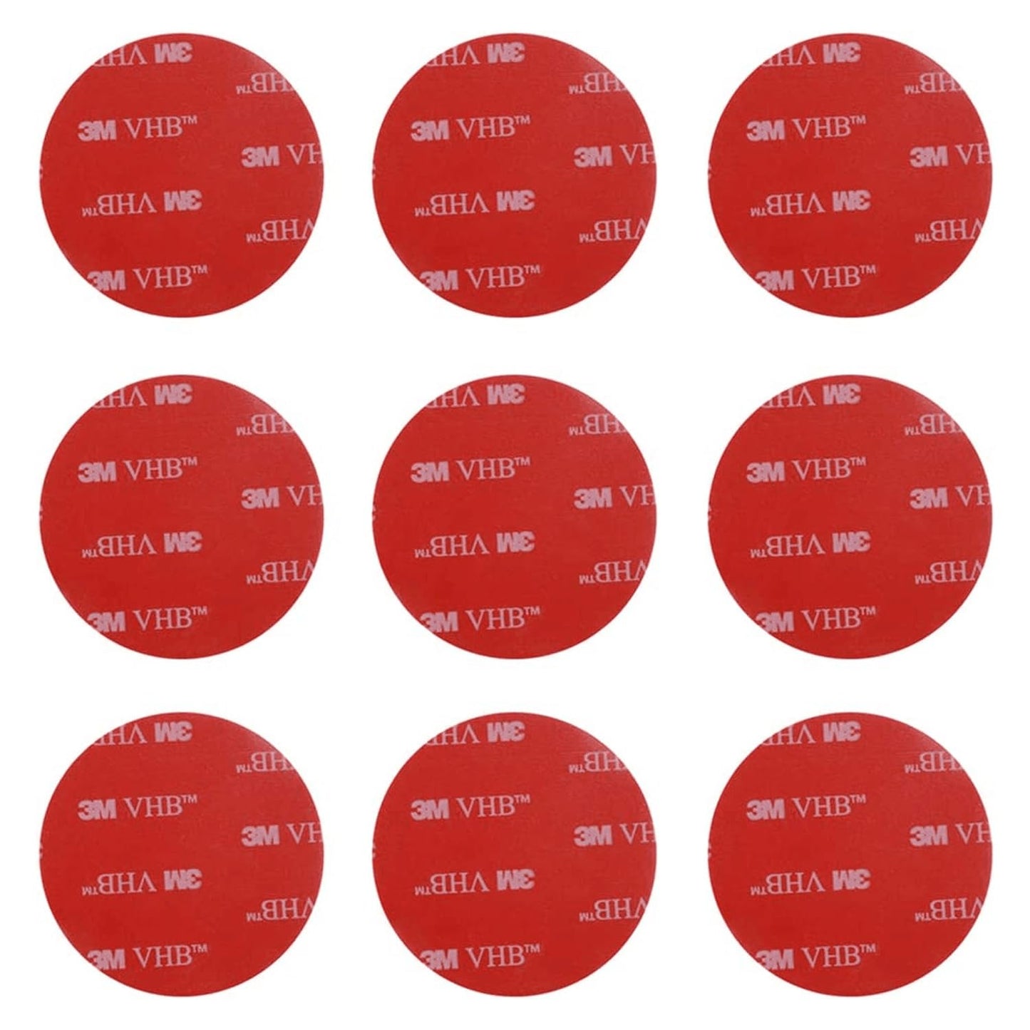 3M Sticky Pads Acrylic Double Sided Strong Foam Adhesive Mounting Pad Round 20 Pack