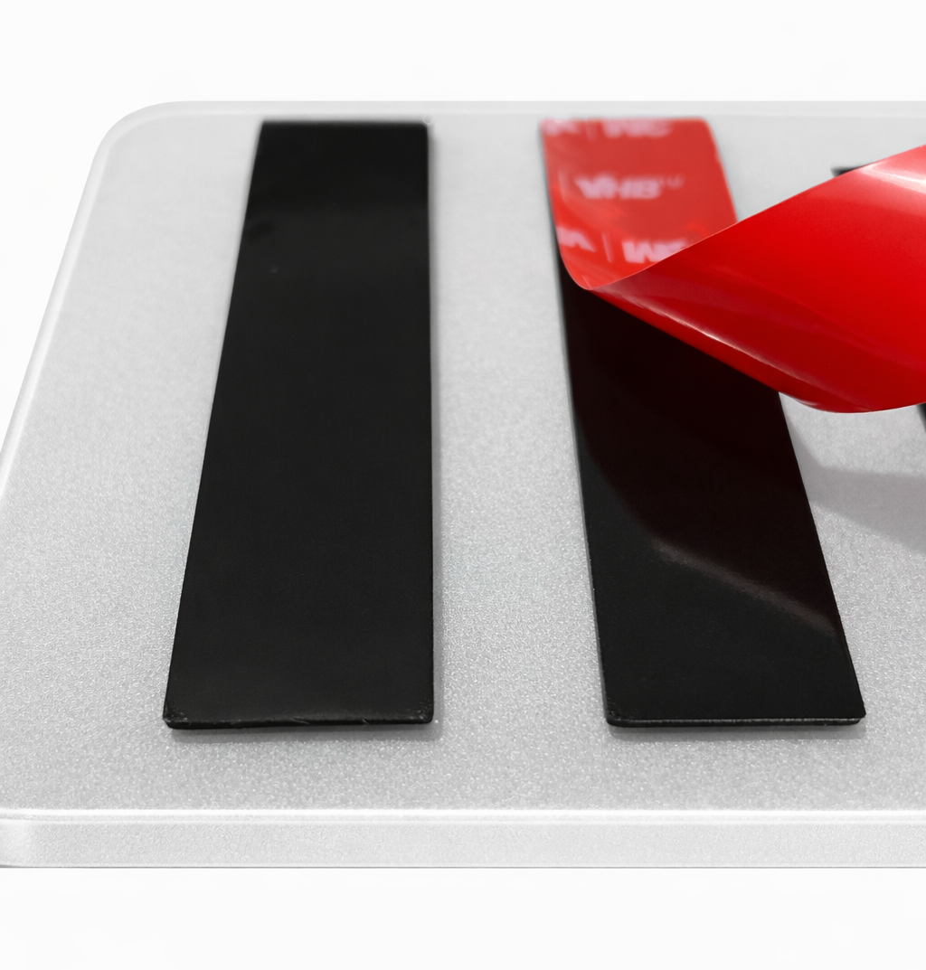 Number Plate Sticky Pads Double Sided Heavy Duty Fixing Strips x10 | BEK-FIX®