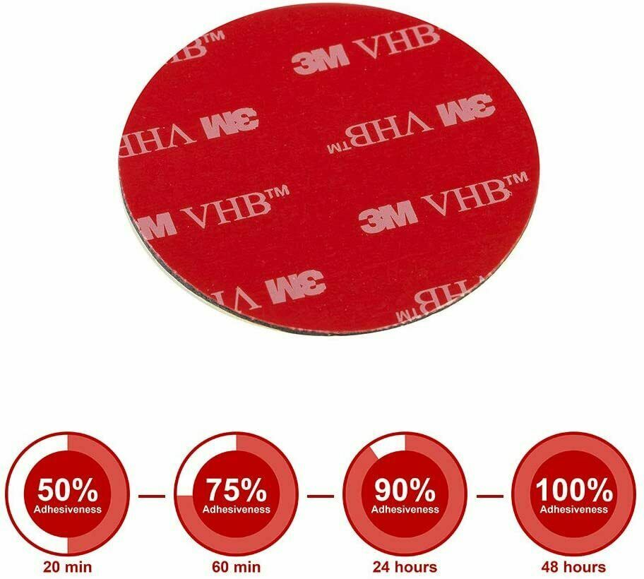 3M Sticky Pads Acrylic Double Sided Strong Foam Adhesive Mounting Pad Round 20 Pack
