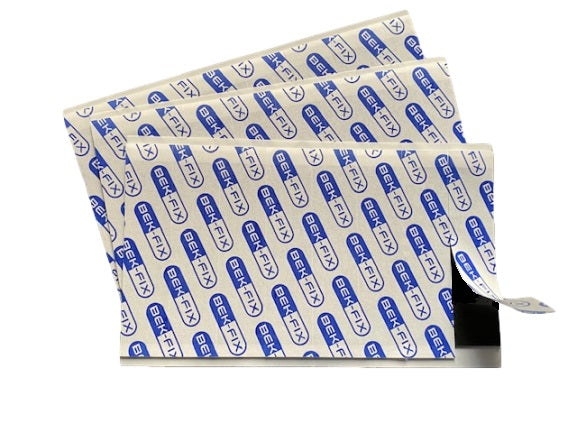 NUMBER PLATE STICKY PADS DOUBLE SIDED SELF ADHESIVE WEATHERPROOF PADS BLACK 1MM