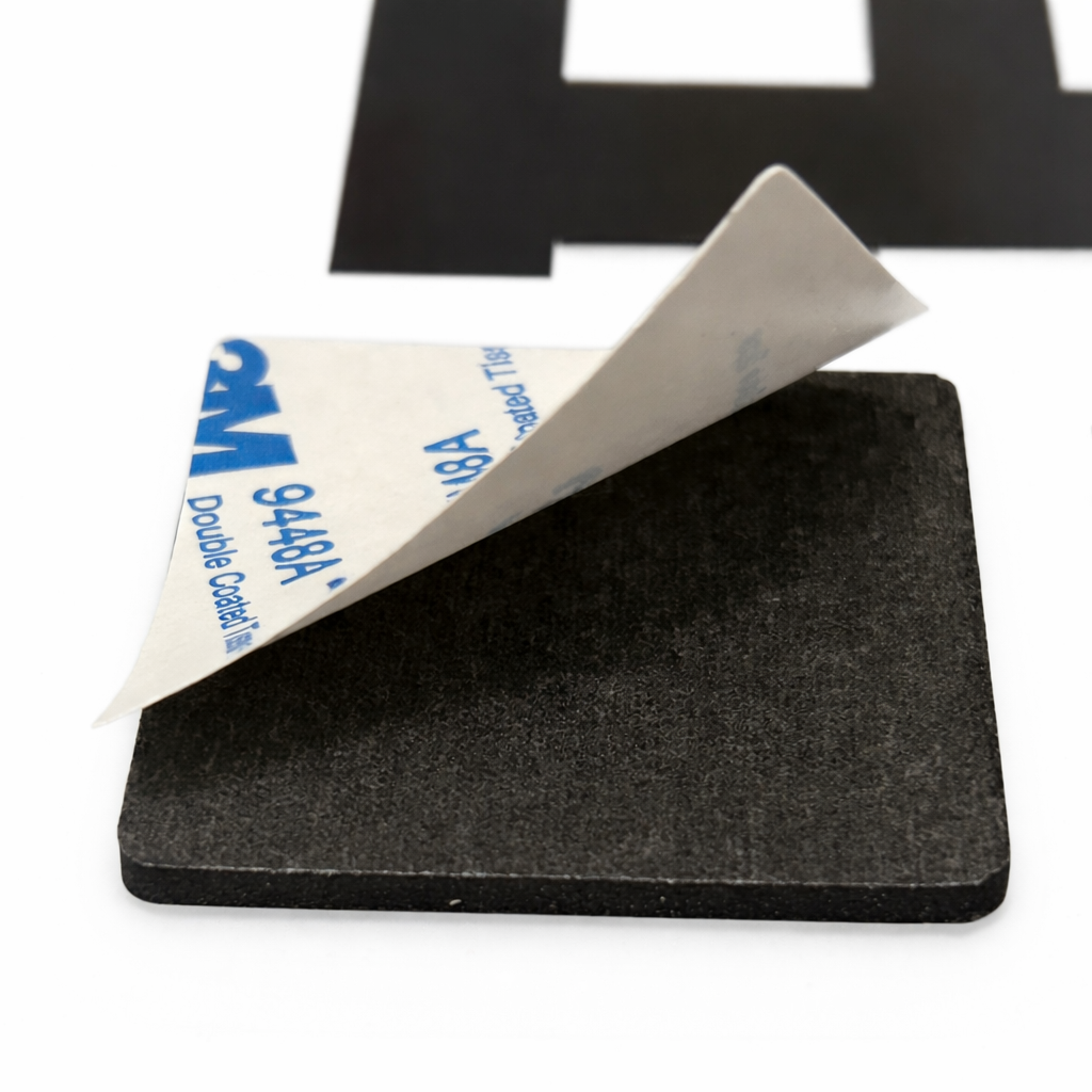 Sticky Pads Double Sided Strong Foam Adhesive Mounting Pad Square 10 Pads BEK-FIX®