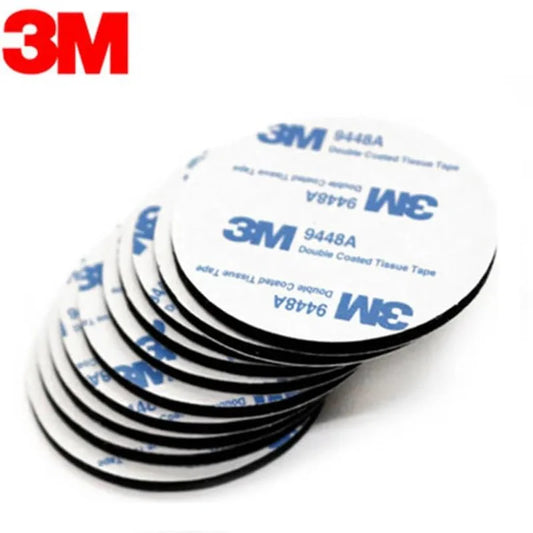 3M Sticky Pads Double Sided Strong Foam Adhesive Mounting Pad Round 500 Pack