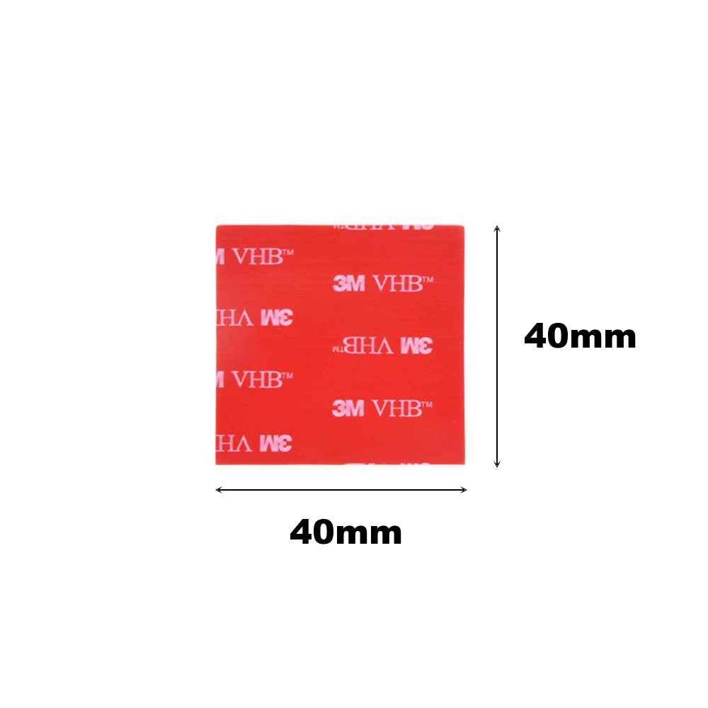 3M STICKY PADS SQUARE DOUBLE SIDED ADHESIVE STICKERS 3M VHB TAPE FIXINGS QTY 10