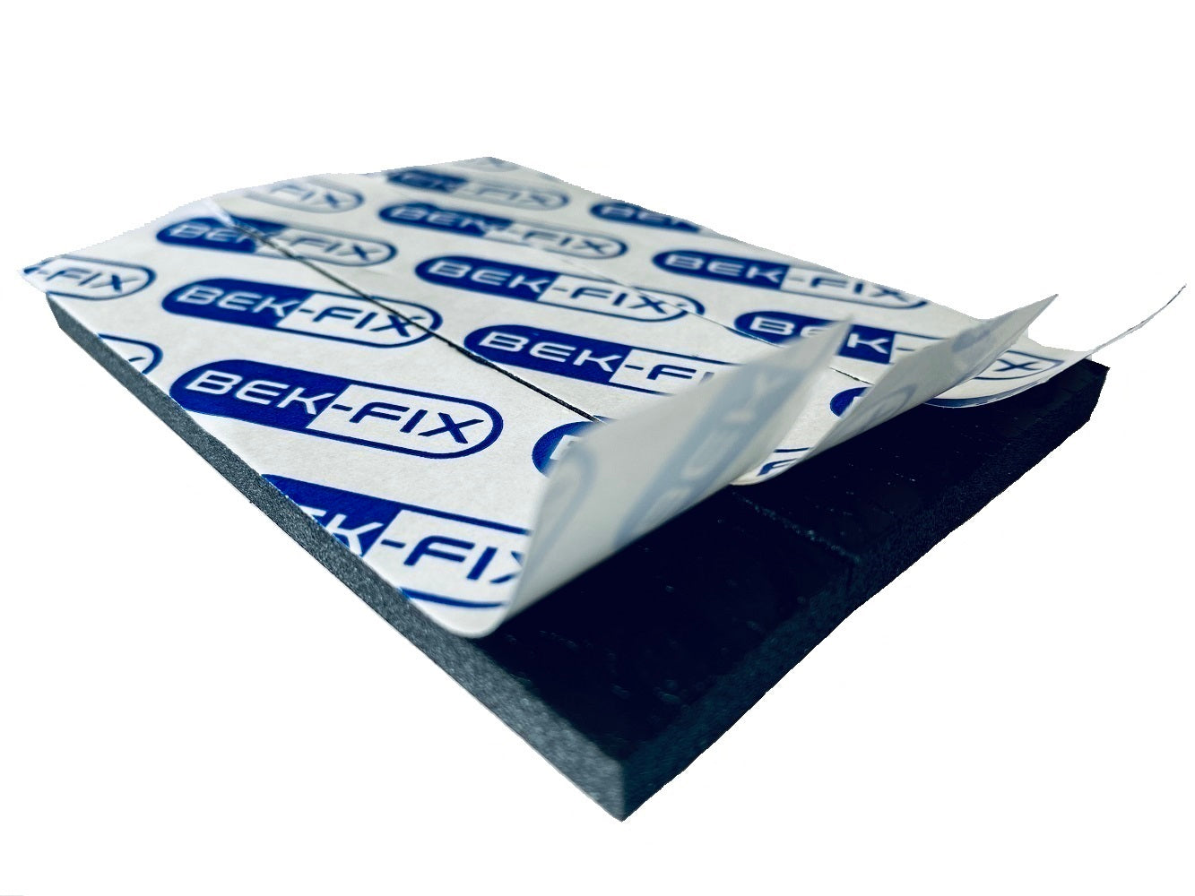 BEK-FIX® Number Plate Sticky Pads - Double Sided Foam Adhesive - Fixing Pads - 6mm Oversized