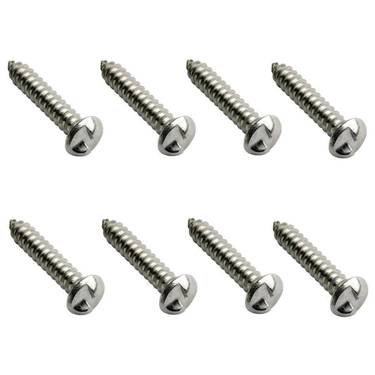 Anti-Theft Screws Number Plate Screws Tamper Proof Clutch Head Security Screws Qty x 8